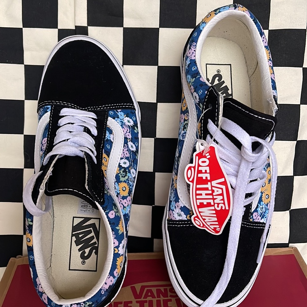Vans Old Skool Floral Black/Multi Men’s sneakers - Picture 13 of 16